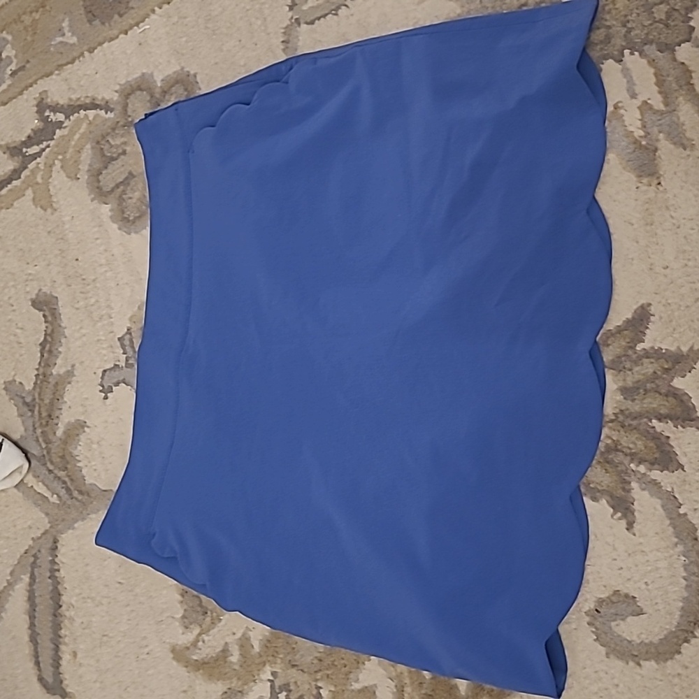 Vineyard Vines Blue Scallop Hem Skort